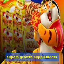 cupom growth supplements